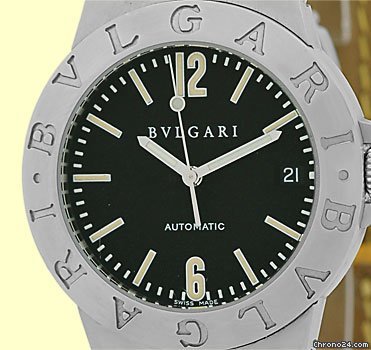 Bulgari Gent's Stainless Steel Diagono Strapwatch WATCHES 2