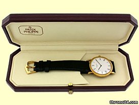 replica Patek Philippe Gent's 18K Yellow Gold #3520-D Calatrava WATCHES 1