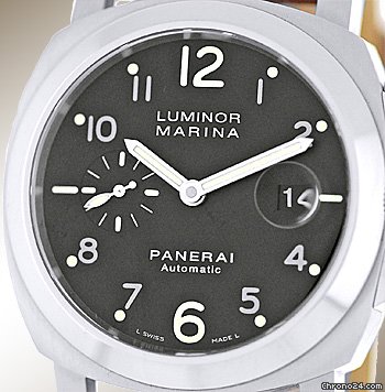 Panerai Gent's Stainless Steel Luminor Marina PAM164 44mm Strapwatch WATCHES 2