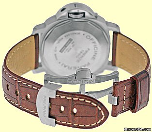 replica Panerai Gent's Stainless Steel Luminor Marina PAM164 44mm Strapwatch WATCHES 1