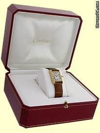 Cartier Louis Cartier Classic Tank Strapwatch WATCHES 2