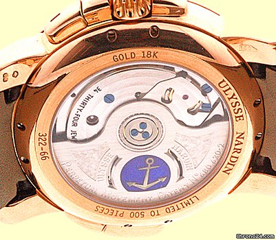 replica Ulysse Nardin Gent's 18K Rose Gold GMT Perpetual Calendar Strapwatch WATCHES 1