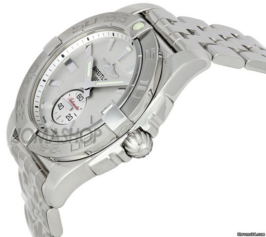 Breitling Galactic 36 Automatic Silver Dial Unisex Watch A3733011-G706SS WATCHES 2
