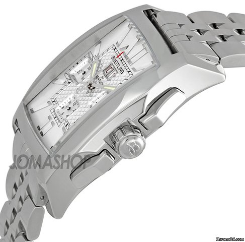 Breitling Flying B Chronograph Silver Dial Stainless Steel Mens Watch A4436512-G632SS WATCHES 2