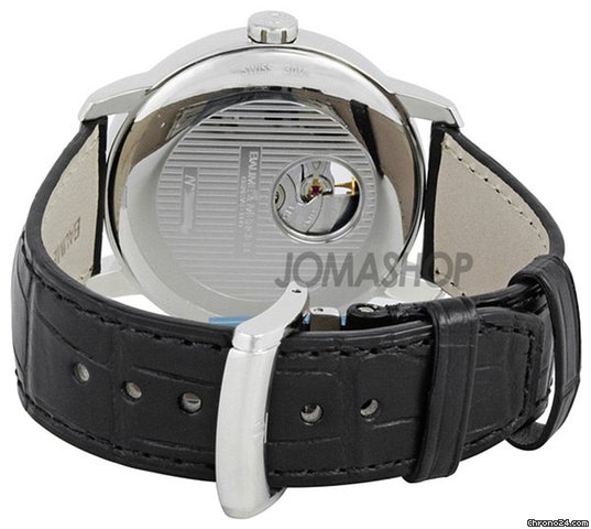 replica Baume & Mercier and Classima Executives XL Steel Black Mens Watch 8689 WATCHES 1
