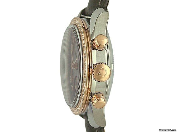 Omega Speedmaster Chronograph Lady Stahl/Rosegold Diamond 38mm WATCHES 2