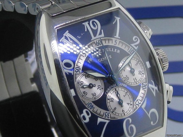 Franck Muller FM 6850 CCNA BLUE DIAL WATCHES 2