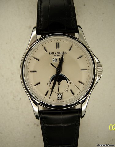 Patek Philippe ANNUAL CALENDAR 5125G WEMPE WHITE GOLD LIMITED EDITION WATCHES 2