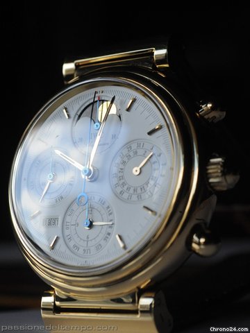 IWC CHRONOGRAPH PERPETUAL CALENDAR MOONPHASE DA VINCI CALENDARIO PERPETUO WATCHES 2