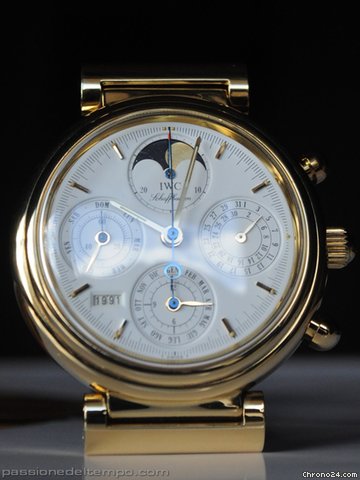 replica IWC CHRONOGRAPH PERPETUAL CALENDAR MOONPHASE DA VINCI CALENDARIO PERPETUO WATCHES 1