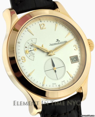 Jaeger-LeCoultre Master Hometime 18k Rose Gold 162.24.20 NIB WATCHES 2