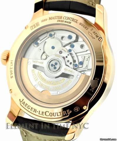 replica Jaeger-LeCoultre Master Hometime 18k Rose Gold 162.24.20 NIB WATCHES 1