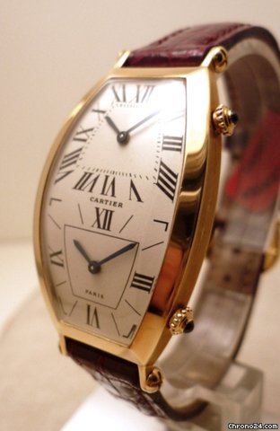 Cartier TONNEAU DOPPIO FUSO ORARIO WATCHES 2