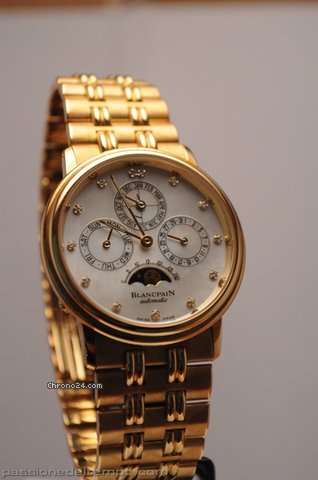 replica Blancpain PERPETUAL CALENDAR MOONPHASE QUANTIEME PERPETUEL FASI LUNA WATCHES 1