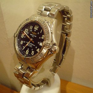 replica Breitling SUPEROCEAN STEEL BLACK DiAL WATCHES 1