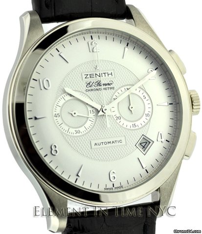 Zenith Grande Class El Primero Chronograph 18K WG WATCHES 2