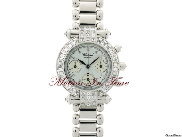 Chopard IMPERIALE WHITE GOLD BAGUETTE DIAMOND CASE MEDIUM LADIES' WATCHES 2