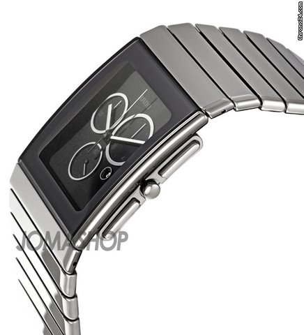 Rado Ceramica Chronograph Black Dial Mens Watch R21824152 WATCHES 2