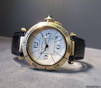 Cartier PASHA GOLD WATCHES 2