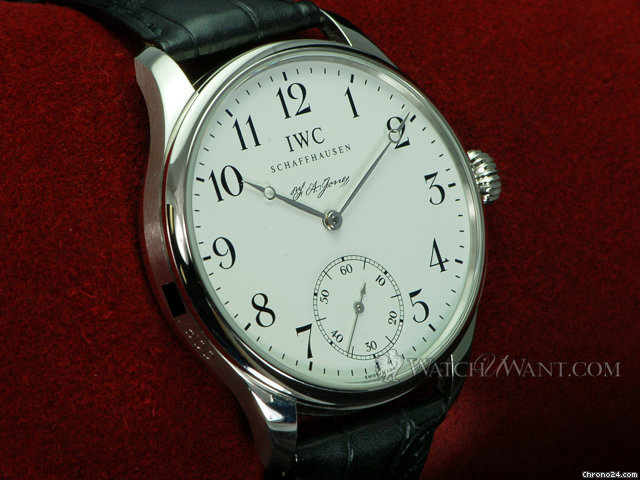 replica IWC Portuguese FA Jones - LIMITED EDITION (only 500 pieces) - 43mm Platinum WATCHES 1