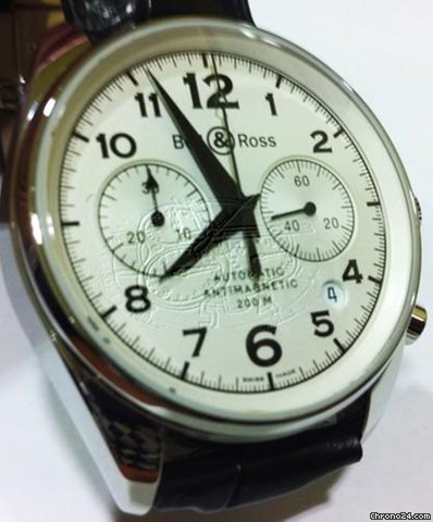 replica Bell & Ross BR 126 VINTAGE CHRONOGRAPH MENS WATCH WATCHES 1
