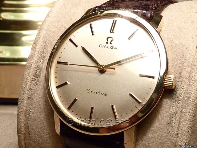 Omega GENEVE, 1969 solid gold - ORIGINAL BOX Excellentt condition WATCHES 2