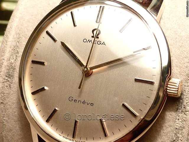 replica Omega GENEVE, 1969 solid gold - ORIGINAL BOX Excellentt condition WATCHES 1
