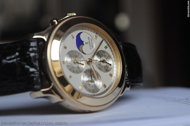 replica Corum PERPETUAL CALENDAR CHRONOGRAPH MOONPHASE TEMPS MECANIQUE LIMITED EDITION 70/100 WATCHES 1