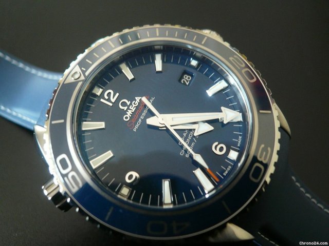 Omega SEAMASTER PLANET OCEAN 45,5 LIQUIDMETAL WATCHES 2