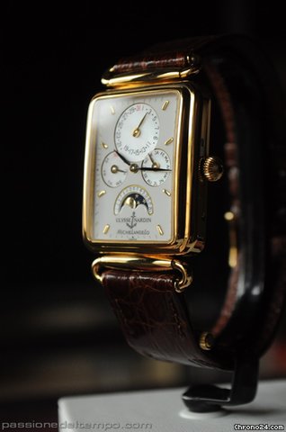 Ulysse Nardin CALENDAR MOONPHASE MICHELANGELO GOLD WATCHES 2