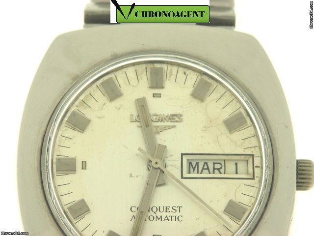 Longines ACCIAIO quad. ARGENTE' WATCHES 2