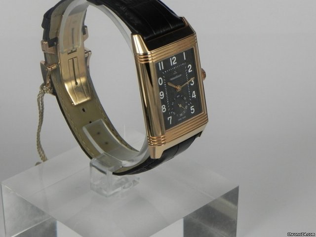Jaeger-LeCoultre GRANREVERSO ORO ROSA QUADRANTE NERO WATCHES 2