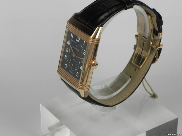 replica Jaeger-LeCoultre GRANREVERSO ORO ROSA QUADRANTE NERO WATCHES 1