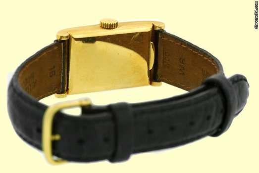 replica Patek Philippe Vintage Gent's 18K Yellow Gold Tank Dresswatch WATCHES 1 
