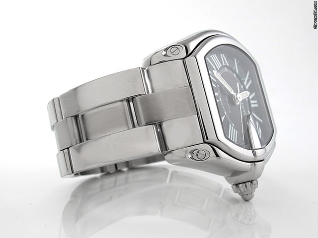 Cartier Herren "ROADSTER" Edelstahl Automatik WATCHES 2