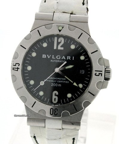 replica Bulgari Diagono SD 38 S Pre-owned WATCHES 1 