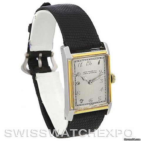 replica Patek Philippe Patek Philipe Platinum Vintage Men Watch Year 1928 Watch WATCHES 1