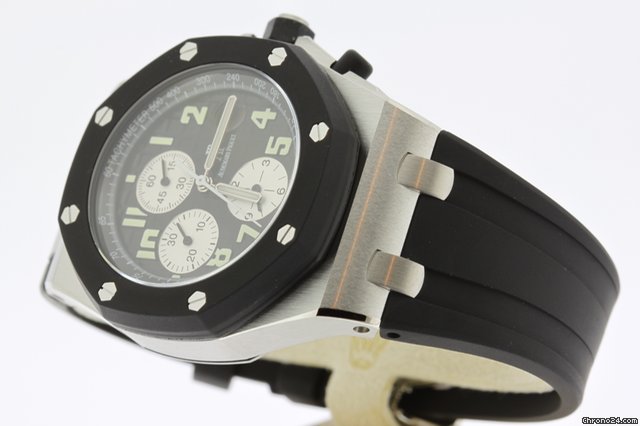Audemars Piguet RO OFFSHORE RUBBER STEEL BLACK WATCHES 2