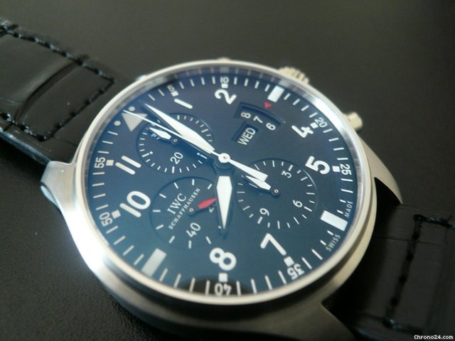 IWC MONTRE D'AVIATEUR CHRONOGRAPHE WATCHES 2