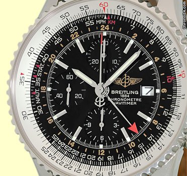 Breitling Navitimer World Chronograph Strapwatch WATCHES 2