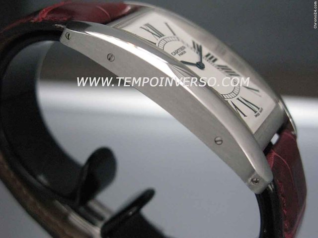 Cartier TANK AMERICAINE PLATINIUM "COLLECTION PRIVEE" full set WATCHES 2