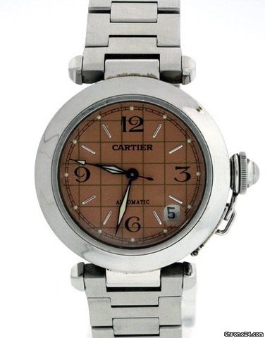 Cartier Pasha C Mid-Size W31074M7 Pre-owned WATCHES 2