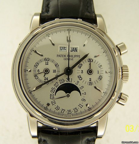 Patek Philippe 3970G CHRONOGRAPH PERPETUAL CALENDAR WATCHES 2