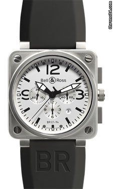 Bell & Ross BR 01-94 Steel White Watches Watch