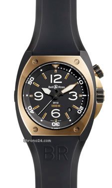 Bell & Ross BR 02-92 Pink Gold Carbon Watches Watch