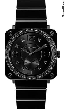 Bell & Ross BR-S Black Ceramic Phantom Diamonds Ceramic Watches Watch