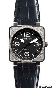 Bell & Ross BR 01-92 Top Diams Bicolor Watches Watch