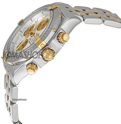 Breitling Chronomat Evolution Silver Dial Chronograph Mens Watch B1335611-G570TT WATCHES 2