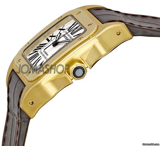 Cartier Santos 100 Ladies Watch W20112Y1 WATCHES 2