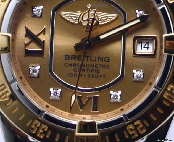 Breitling Starliner Stahl/Gold Diam NEU incl MWST mit Box+P WATCHES 2